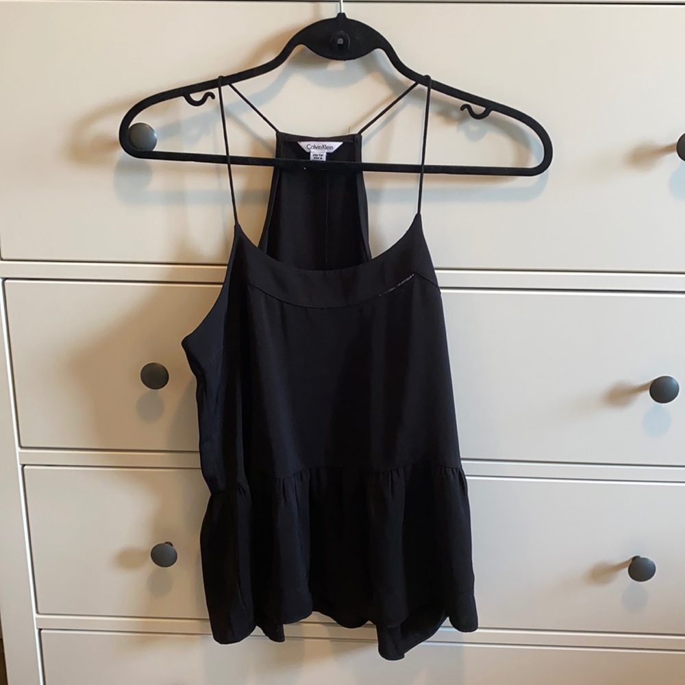 Black Calvin Klein tank top